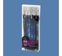 Stylo Gel À Encre Bleue 0.5mm, 72 Pièces/Lot, Stylo Effaçable Constellation, Peut Changer La Recharge, Papeterie Scolaire