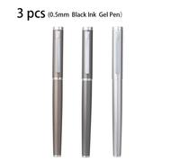 Stylo Gel À Encre Noire 0.5mm, Emballage Individuel, Stylo De Bureau Pour Signature, Business, Papeterie De Haute Qualité