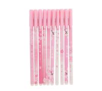 Stylo Gel Bleu Mignon Et Effaçable 0,5mm Style Kawaii Et Sakura, Stylos Pour Signature Ou Papeterie De Style Créatif, Fournitures Scolaires Pour Étudiant, Nouveauté, 1 Pièce
