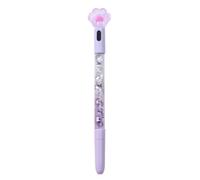Stylo Gel Brillant À Pointe De Patte De Chat, Accessoire De Papeterie Pratique Pour Signature