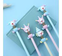 Stylo Gel Clown, 3 Pièces, 0.5mm, Stylo À Bille Antidérapant Pour Écriture, Pour Enfant Étudiant