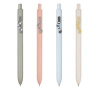 Stylo gel créatif dessin animé avec structure de robinet confortable, prise en main caoutchoutée pour salle de riture acceptée, stylo en polystyrène vert