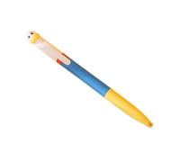 Stylo gel drôle de canard à séchage rapide, stylo gel à action torsadée de 0,5 mm pour l'écriture de notes, la prise de notes, le journal, les fournitures scolaires et de bureau, stylo d'écriture à