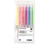 Stylo gel Fluo - Kit 6 pieces Multicolore
