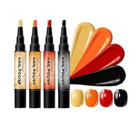 Stylo Gel Ongles 4 Pièces Outils De Manucure DIY Halloween