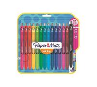 Paper Mate Inkjoy Gel - 14 Stylos à encre gel - Assortiment de couleurs - Pointe moyenne 0.7mm - sous blister