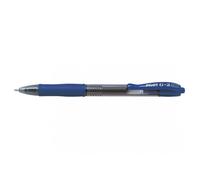 Pilot Pen Stylo roller G2 encre gel rétractable pointe large 1 mm bleu