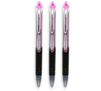 Stylo Gel Rétractable Zebra Sarasa SE 0,7 Mm Pointe En Encre Rose 1/3/6 Paquets