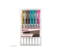 Stylo Gel Roller 0,7 mm - 7 couleurs métalliques