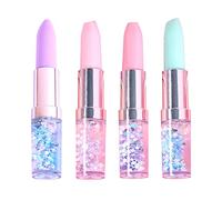 Stylo gel rouge à lèvres pour stylos à bille créatifs colorés à l'huile 0,5 m Pointe fine Noir