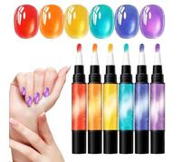 Stylo Gel Set de 6 Outils Décoratifs à Séchage