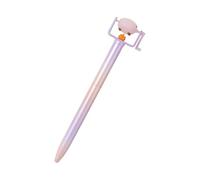 Stylo gel sur le thème du grill avec pointe de 0,5 mm à action torsadée pour étudiant, écrire, prendre des notes, école, bureau, manuel assorti