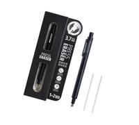 Stylo gomme activé par bouton pression Taille compacte Design léger Rétractable pour étudiants et professionnels. Clics boîtier en plastique du stylo Pas de bavures