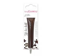 Stylo goût chocolat marron 25g Scrapcooking