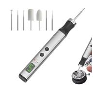 Stylo graveur | Graveur sans fil à 5 vitesses | Outil de polissage rotatif portable - pour produits électroniques, métal, pierre, verre, ongles, bois, projets d'artisanat pour débutants, hommes et