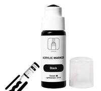 Stylo grffiti Acrylique - Marqueur De Peinture À Haut Débit, Pointe Biseautée Large, Bouteille De Vadrouille Durable | Formule De Production De Pigments Vibrants, Instrument De Coloration Résistant A