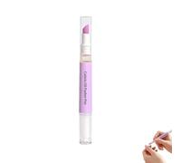 Stylo huile pour repousser les cuticules, stylo huile 2 en 1 pour éliminer les cuticules et nourrir les ongles, parfum lavande, traitement pour la croissance des ongles (1pc)