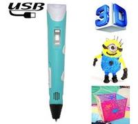 Stylo Imprimante 3D Portatif USB Bleu Pour Artistes Et Créatifs Bleu YONIS