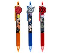 Stylo Kids Licensing Naruto Shippuden (x3) Multicolore 8x16x2 cm
