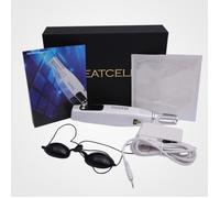 Stylo Laser Picoseconde - OUTAD - Mini LED Lampe Sécurité Multifonctions - Blanc - Lumière Rouge et Bleue