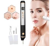 Stylo Laser Plasma à 15 Niveaux,Stylo Pour éLiminer Les Taches De Rousseur,Les Grains De Beauté Et Les Verrues,Pour Les LèVres,Les Mains,Les Yeux,Le Cou,Le Visage Et Le Nez,Sûr Et Indolore