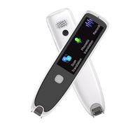 Stylo Lecteur de Numérisation, Stylo de Numérisation Bluetooth WiFi avec Traduction Vocale Hors Ligne, Extraction de Texte, Réduction du Bruit À Double Microphone pour L'apprentissage, Les Étudiants