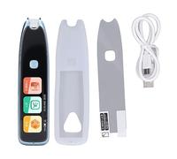 Stylo Lecteur de Traduction, Scanner à écran Tactile, Stylo d'apprentissage du Dictionnaire pour la Traduction des Langues (Blue)