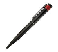 Hugo Boss – Stylo à bille Loop Diamond Black – Noir, motif losanges mat