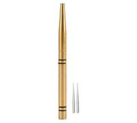 Stylo lubrifiant pour montres avec 2 broches de rechange, applicateur d’huile en laiton pour la chaîne et le mouvement des bracelets de montre, outil de précision pour la