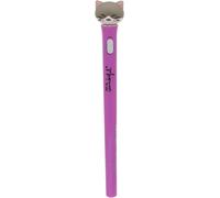 Stylo Lumineux - Chat - Stylo Avec Un Amusant Chat - Couleur De L'encre : Noir