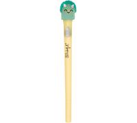 Stylo Lumineux - Dinosaure - Stylo Avec Un Amusant Tricératops - Couleur De L'encre : Noir