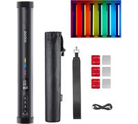 Stylo lumineux LED RVB TL30, CRI 97 et TLCI 99, lumière tubulaire avec plage de 4 modes de couleur à 3600+, 2700 K-6500 K, batterie au lithium intégrée pour enregistrement vidéo, club de danse