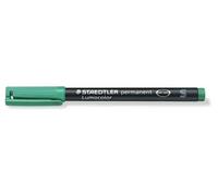 Stylo) Lumocolor Permanent Super Fine, 5-Verde Pointe 0,4mm Staedtler