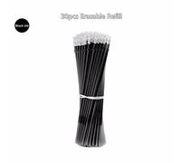 Stylo Magique Effaçable 0.5mm Pour Étudiants,Tige De Recharge Bleu Noir,Stylo De Papeterie Remplaçable,Stylo Gel D'encre,Outils De Pratique Pour Copie - Type [C3]-30pcs-Black
