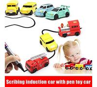 Stylo Magique Pour Voiture, Camion Inductif, Suivi De Toute Ligne Noire Dessinée, 0005a, Mini Véhicules, Jouet De Voiture, Véhicule D'ingénierie, Jouet Éducatif