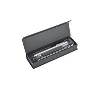 Stylo Magnétique Avec 12 billes En Acier Polar Pen Argenté