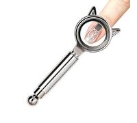 Stylo magnétique pour ongles - Cercle creux avec perles rondes - Portable | Outil magnétique pour ongles en gel pour débutants et professionnels, pour la maison, le dortoir, les voyages et les voyages