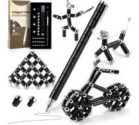 Stylo Magnétique, Stylo À Bille Stylomagnet, Strato Pen, Fidget Pen, Créatifs Drôle Stylo,Stylo Aimanté Magnétique, Cadeau De Fête Des Pères