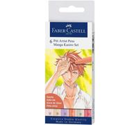 Stylo Manga Pitt Artist Shônen Kaoiro B Set 6 Pcs 167 168