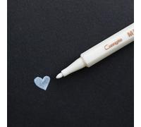 Stylo Marqueur À Encre Liquide À Tête Dure, 1 Pièce, Pour Peinture Graffiti, Pour Scrapbook, Journal, Peinture, Fourniture De Papeterie Pour Étudiant, Marqueur Métallique