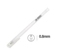 Stylo Marqueur Artistique Classique, 1 @ #, Gel ? Encre, Blanc Brillant, Marqueurs De Couleur