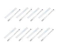 Stylo marqueur chirurgical pour la peau, pochoir de tatouage avec règle en papier pour sourcils et lèvres, 8 ensembles
