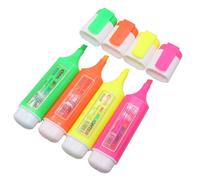 Stylo Marqueur Créatif Matin Dessin Animé Mignon Lapin Ninja Mini 4 Bâtons Stylo Fluorescent De Couleur, Stylo De Dessin, Papeterie