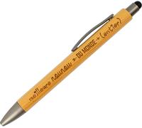 Stylo Meilleure Nounou Du Monde - Idée Cadeau Nounous Assmat Atsem - Cadeaux Fin D'année Scolaire - Merci Assistante Maternelle - Remerciements Anniversaire Noël Personnalisé