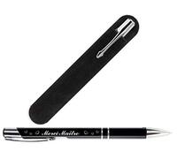 Stylo Merci Maître avec sa Pochette Velours - Cadeau Maître d'école maternelle ou primaire instituteur - professeur des écoles …