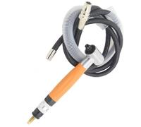 Stylo meuleuse pneumatique à angle de 90 degrés pour métal, bois, pierre, mandrin de 3 mm, 70 000 tr/min avec clé de type C