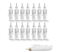 Stylo Microneedling - Pistolet d'injection LED 7 couleurs pour mésothérapie professionnelle MTS soins de la peau du visage, longueur de cartouche réglable