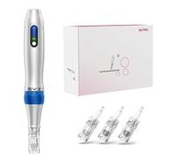 Stylo microneedling Ultima, stylo derma, durable, résultats précis, facile à transporter, pour usage domestique, pour les voyages, 9 aiguilles de rechange, 12/24/36 broches, 3 de chaque type