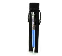 Stylo Minéraux Charoïte De Russie. Couleur Bleu.