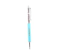 Stylo Minéraux Grenat Du Mozambique. Couleur Bleu Turquoise.